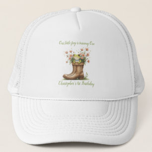 Casquette Petite grenouille Froggie 1er anniversaire