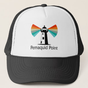 Casquette Phare de Pemaquid Point Arc-en-ciel