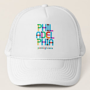 Casquette Philadelphie Pennsylvania Mid Century, Pop Art,
