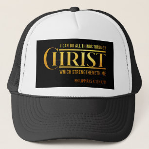 Casquette Philippiens 4:13 Bible Verse KJV Citation