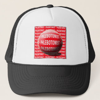 CASQUETTE PHLÉBOTOMISTE SPHÈRE GOUTTE SANGUINE