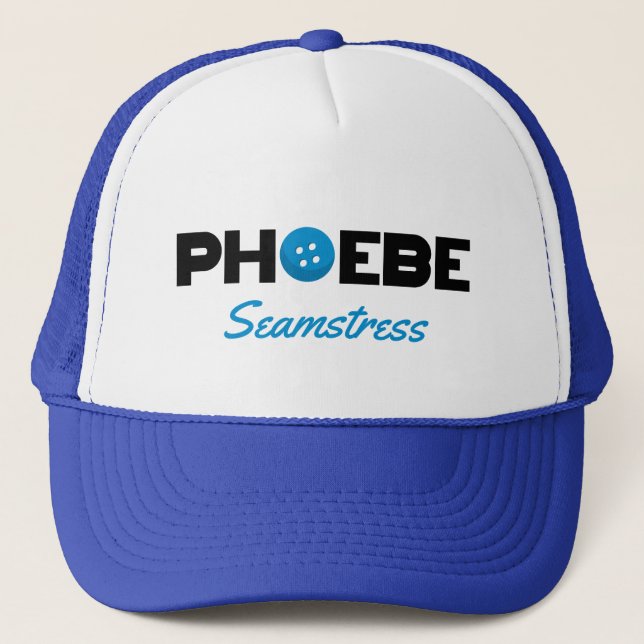 Casquette Phoebe Seamstress Trucker Chapeau (Devant)