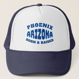 Casquette Phoenix Arizona Né et chapeau de camion élevé