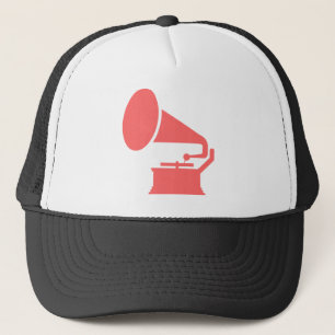 Casquette Phonographe - rose tropicale
