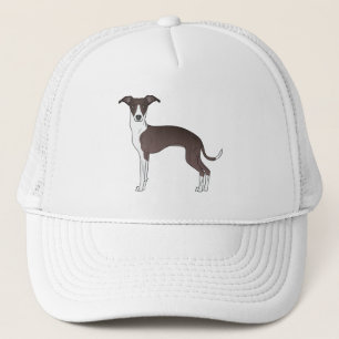 Casquette Phoque Et Blanc Italien Greyhound Cute Cartoon Chi
