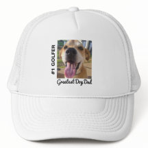 Photo de chien personnalisé plus grand Golfeur