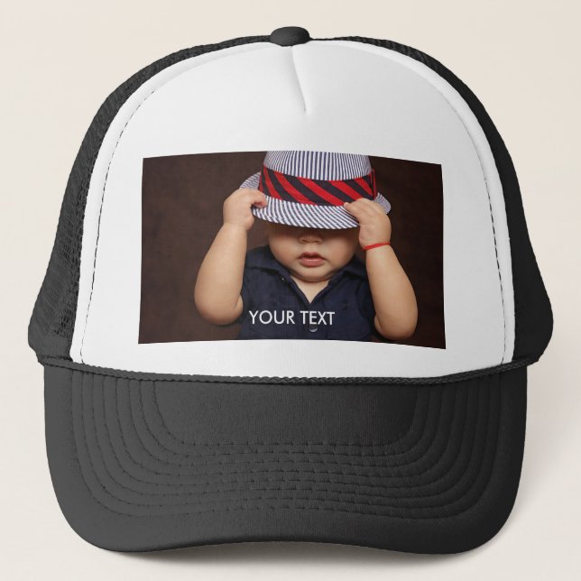 Casquette Photo personnalisée (Devant)