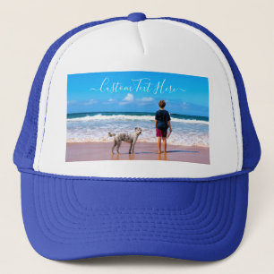 Casquette Photo personnalisée et texte votre propre chapeau
