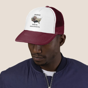 Casquette Photo personnalisée USA Okayest papa Fête des père
