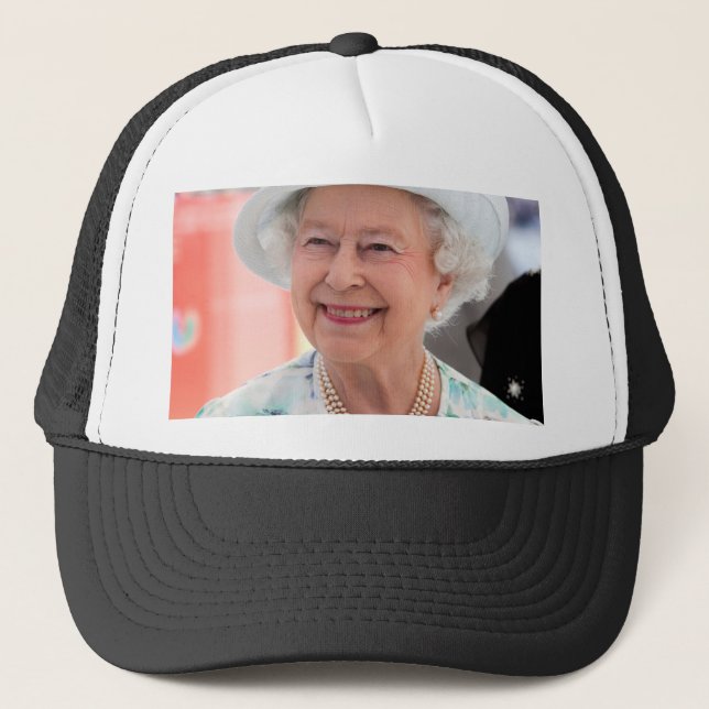 Casquette Photo professionnelle de HM Queen Elizabeth II Abu (Devant)