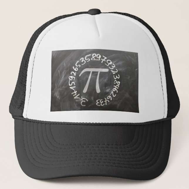 Casquette Pi Day PiDay Chalkboard Education (Devant)