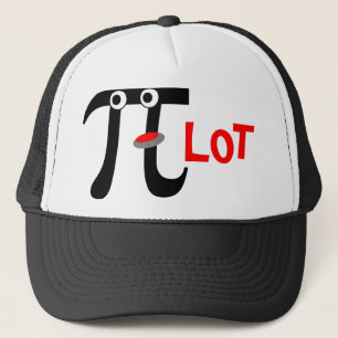 Casquette PI-LOT stylisé souriant