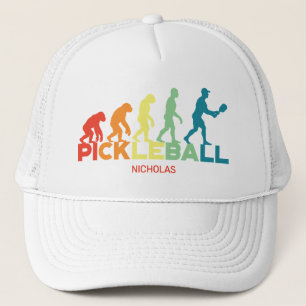 Casquette Pickleball Evolution Funny Nom personnalisé