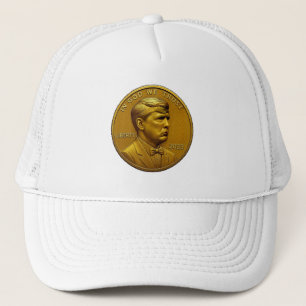 Casquette pièce USA Donald Trump 1 cent États-Unis d'Amériqu