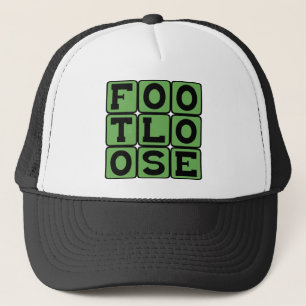 Casquette Pied libre, pieds dansants