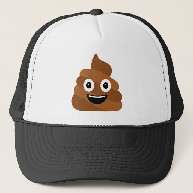 Casquette Pile de Poo Emoji (Devant)