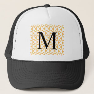 Casquette Piles de Citrouille initiales personnalisées