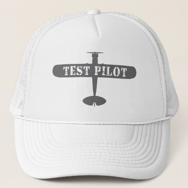 Casquette Pilote d'avion et d'essai (Devant)
