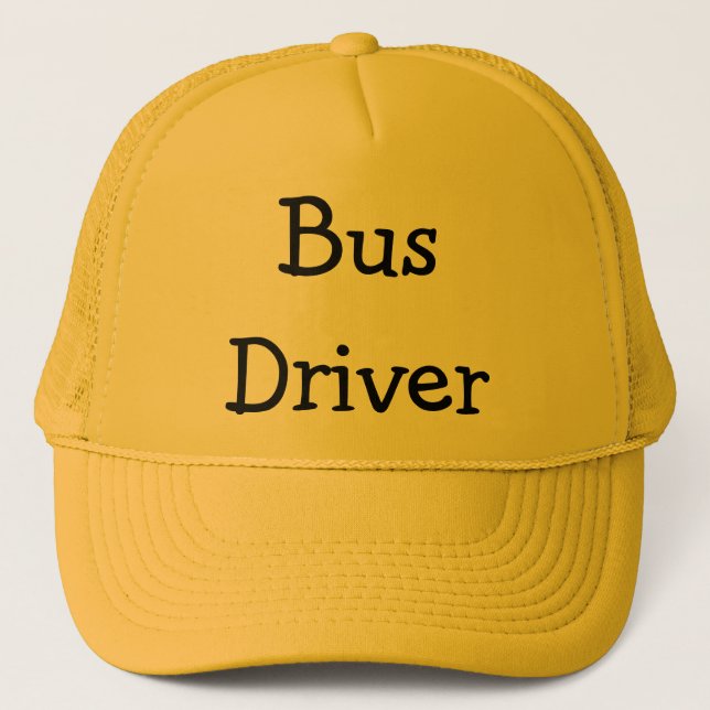 Casquette  Pilote de bus (Devant)