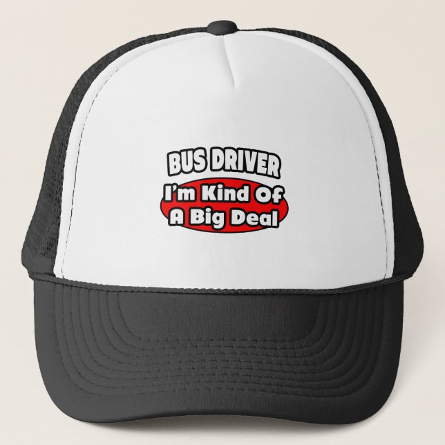 Casquette Pilote de bus... Gros accord (Devant)