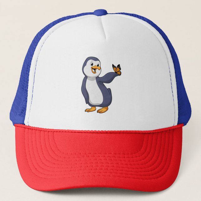 Casquette Pingouin avec papillon (Devant)