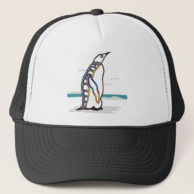 Casquette Pingouin coloré (Devant)