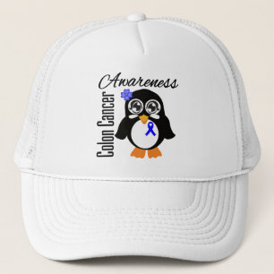Casquette Pingouin de conscience de cancer du colon