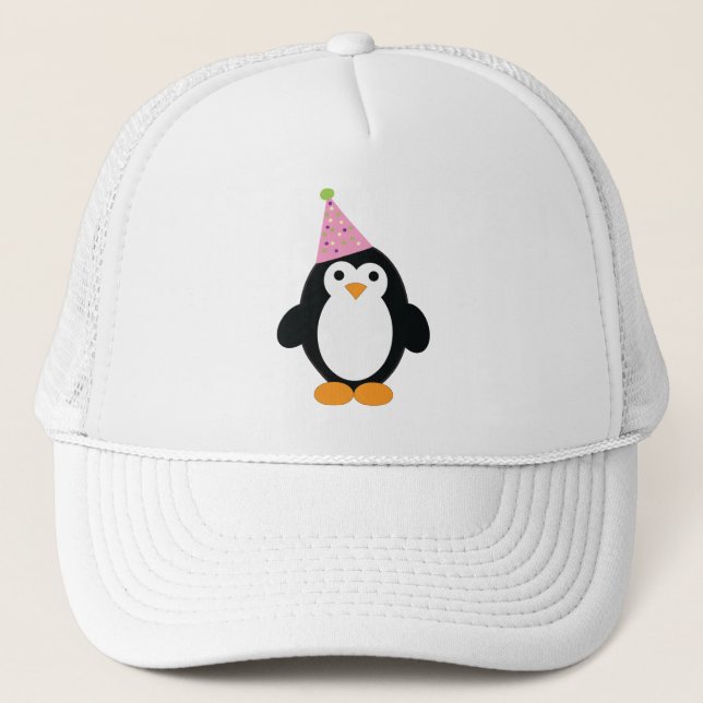 Casquette Pingouin de la fête (Devant)