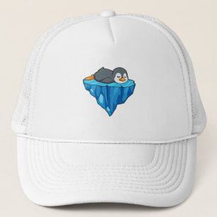 Casquette Pingouin sur glace floc