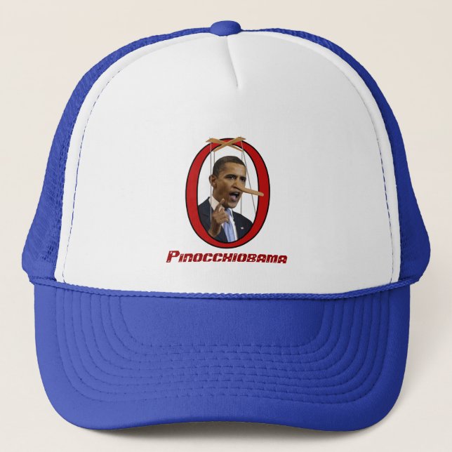 Casquette Pinocchiobama (Devant)