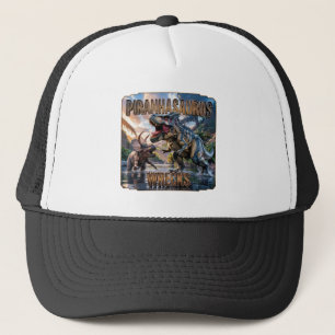 Casquette Piranhasaurus Détruit Photographique – Drôle Épouv