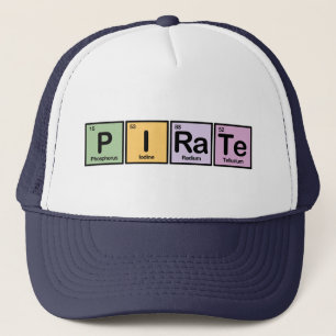 Casquette Pirate fait d'éléments