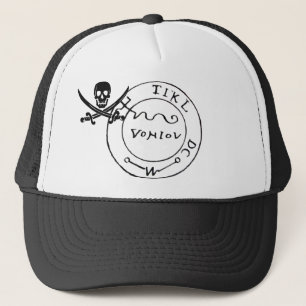 CASQUETTE PIRATES ANCIENNES CARTE DU TRÉSOR, HABILLEMENT ET