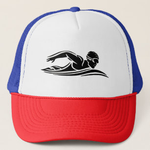 Casquette piscine, Coach de natation Piscine