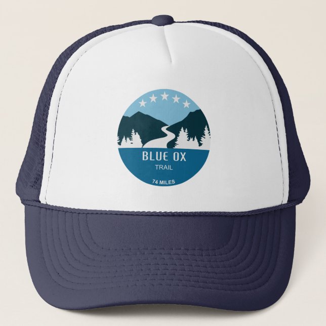 Casquette Piste Blue Ox (Devant)