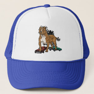Casquette Pitbull au-dessus de LA