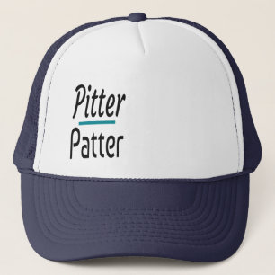 Casquette Pitter Patter, Drôle Humour cadeau de nouveauté