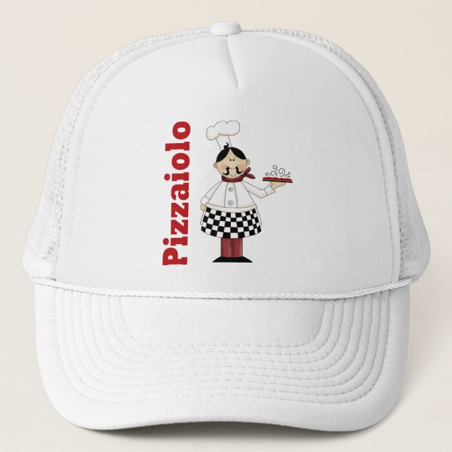 Casquette Pizzaiolo Pizza Chef (Devant)