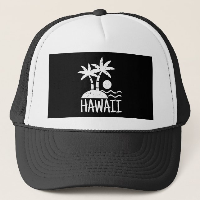Casquette Plage d'Hawaii (Devant)