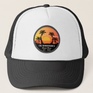 Casquette Plage Maison de vacances Famille Réunion Palmiers 