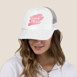Casquette Plage S'Il Vous Plaît Rose