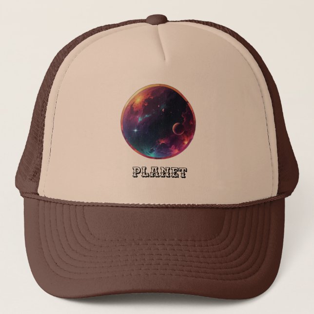 Casquette Planète (Devant)