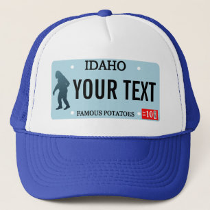 Casquette Plaque de licence Idaho Sasquatch