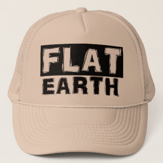 Casquette plat de camionneur de la terre