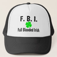 Plein Blooded trèfle d'Irlandais de FBI