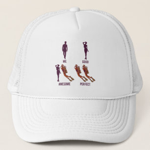 Casquette Plongée amusant Plongée Plongeur Vêtements inst