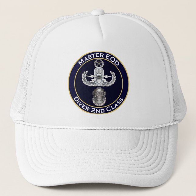 Casquette Plongeur de classe d'EOD 2ème de maître (Devant)