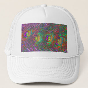 Casquette Plumes Peacock Tinsel de Noël