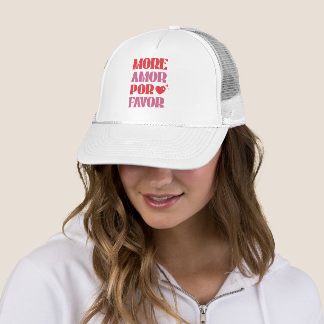 Casquette Plus Amor por faveur, drôle Saint Valentin (En situation)