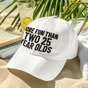 Casquette Plus Amusant Plus de deux vingt-deux ans Cadeaux 5